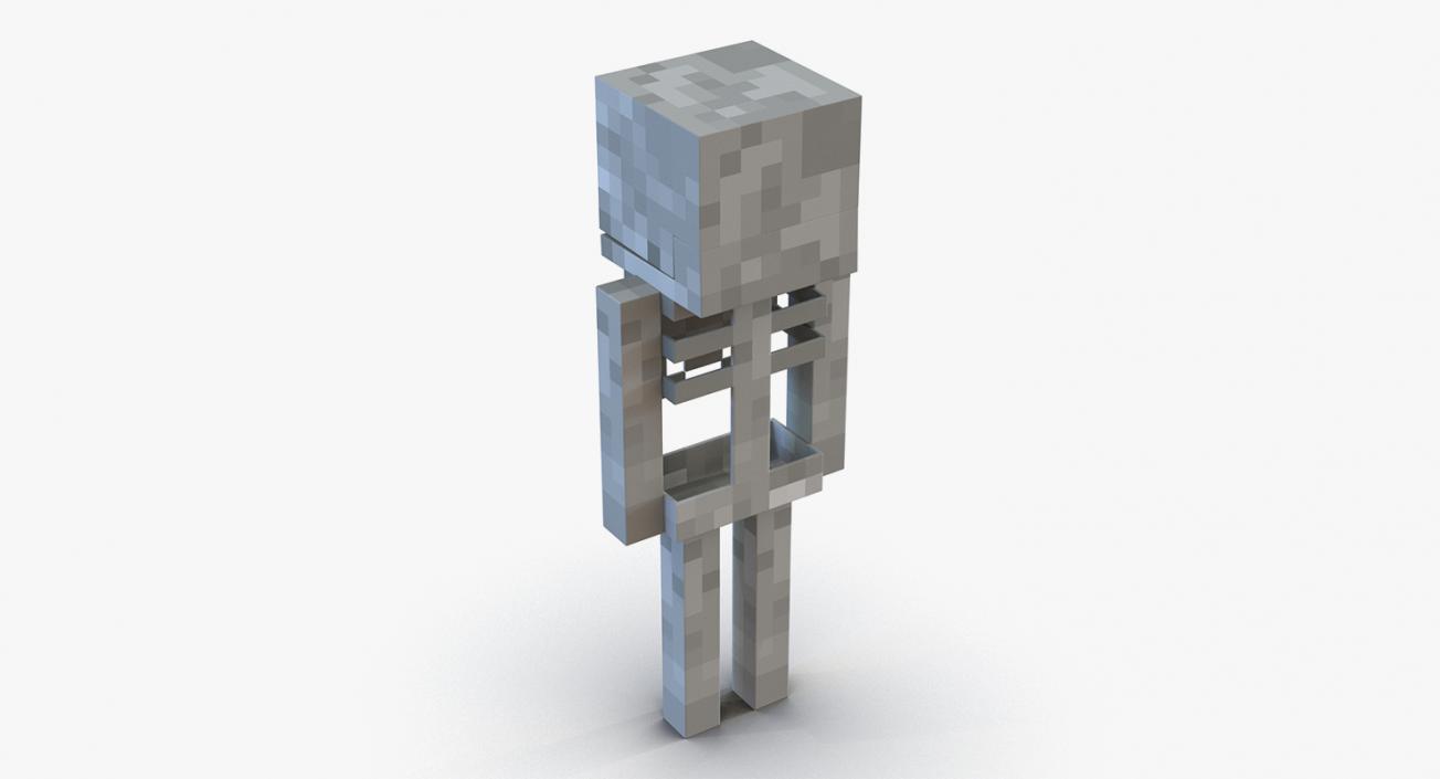 3D model Minecraft Characters Rigged Collection 3