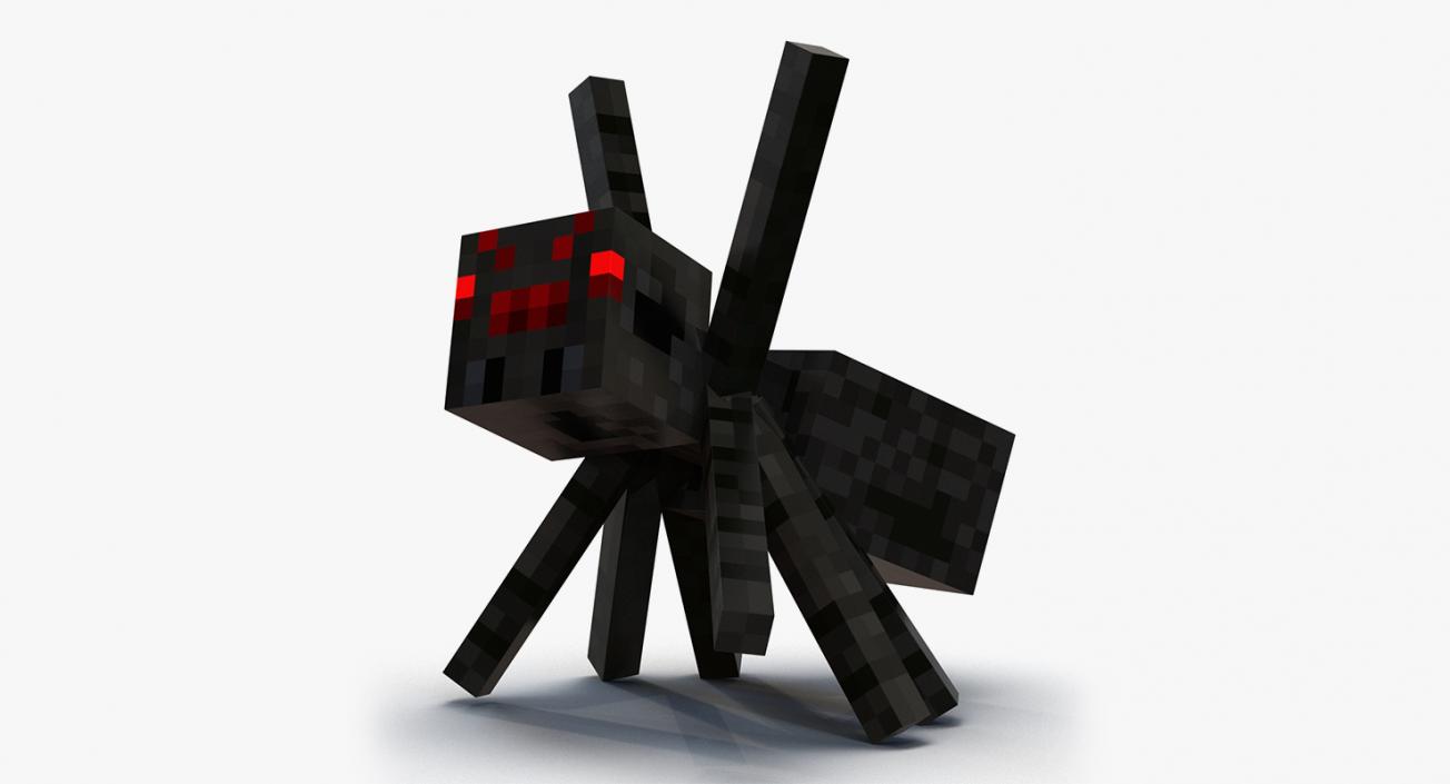 3D model Minecraft Characters Rigged Collection 3