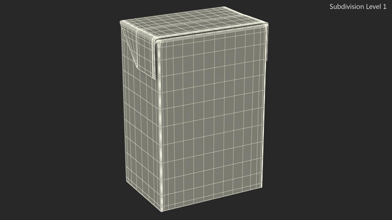 Rectangular Aseptic Carton Package 3D model