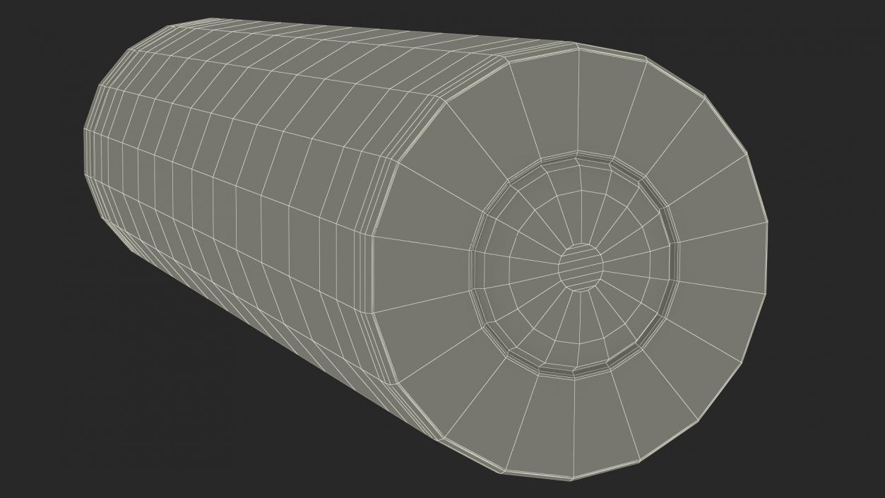 3D Lithium Tesla Battery Cell 1865