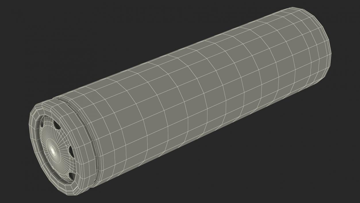 3D Lithium Tesla Battery Cell 1865