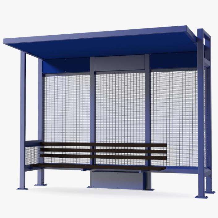 3D Bus Shelter