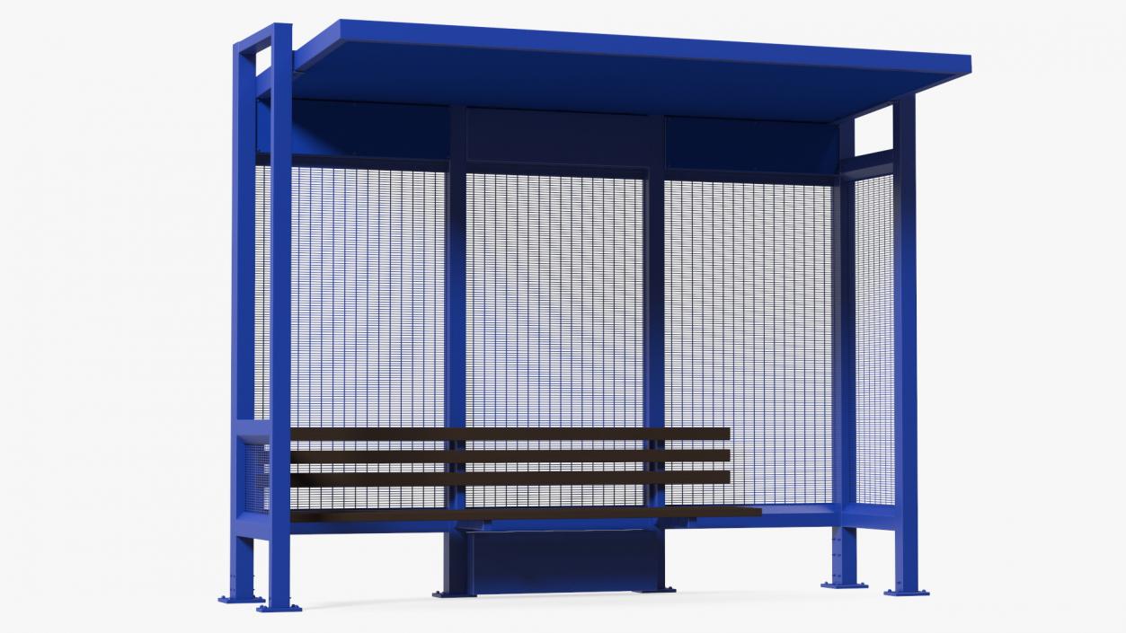 3D Bus Shelter