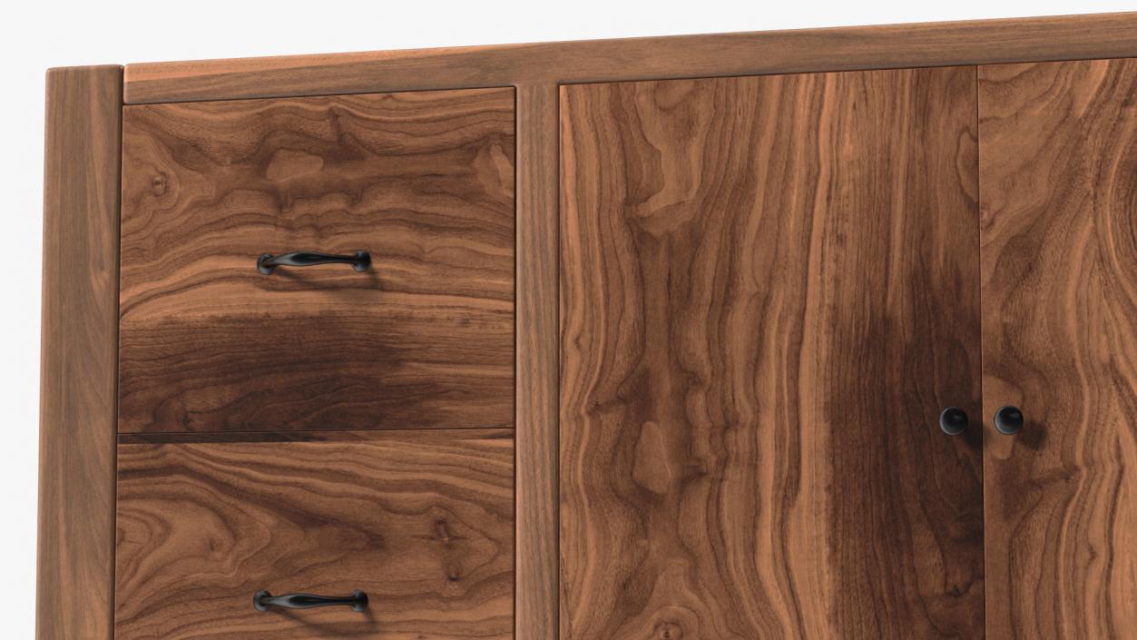 Manchester Buffet Sideboard 3D