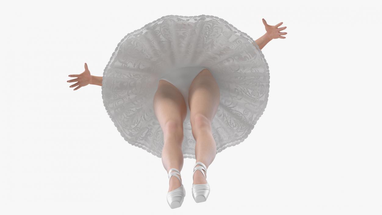 3D Ballerina Rigged