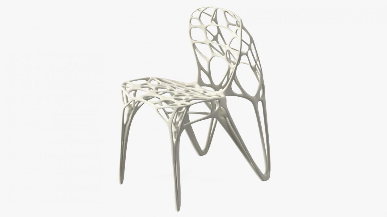 Modern GENERICO Chair White 3D