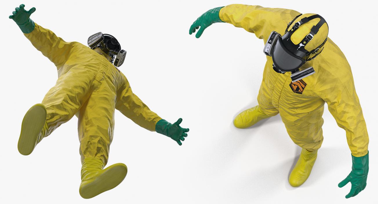 Hazmat Removal Worker Neutral Pose 3D model