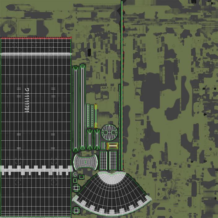 3D Hwasong-15 Intercontinental Ballistic Missile Clean