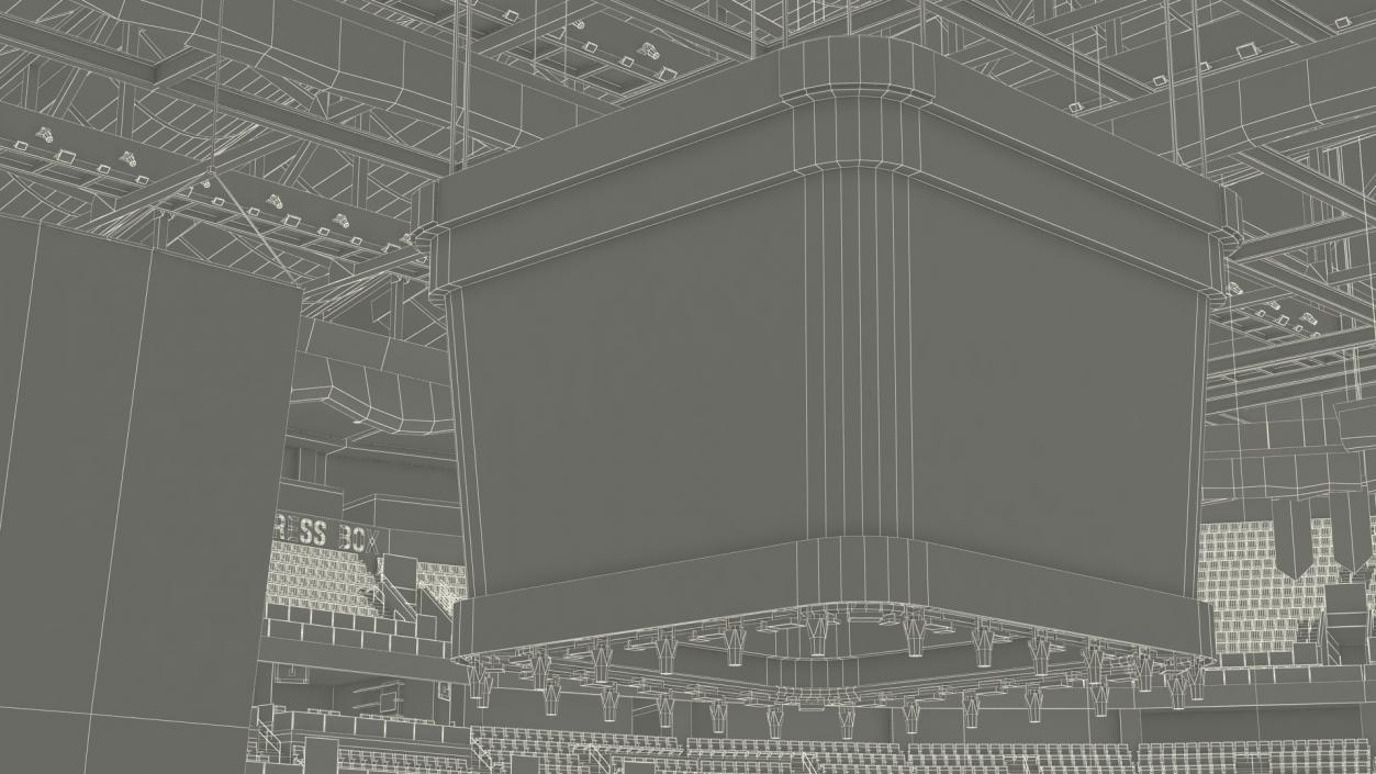 3D Interior FLA Live Arena model