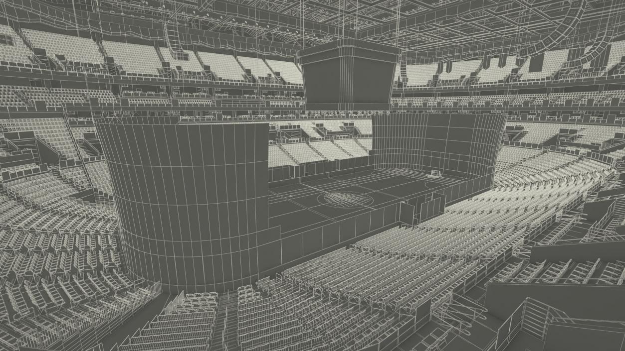 3D Interior FLA Live Arena model