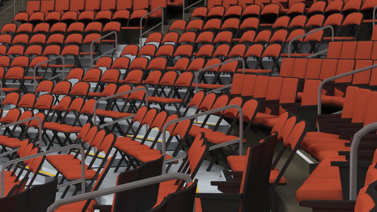 3D Interior FLA Live Arena model