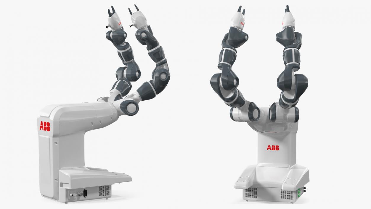 3D model ABB YuMi IRB 14000 Collaborative Robot Rigged