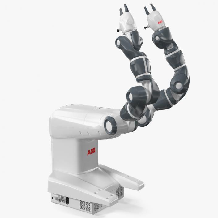 3D model ABB YuMi IRB 14000 Collaborative Robot Rigged