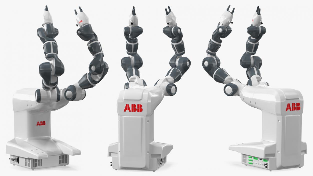 3D model ABB YuMi IRB 14000 Collaborative Robot Rigged