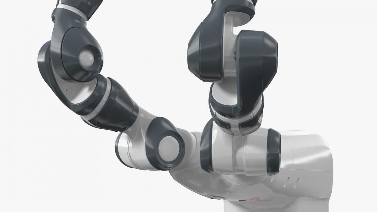 3D model ABB YuMi IRB 14000 Collaborative Robot Rigged