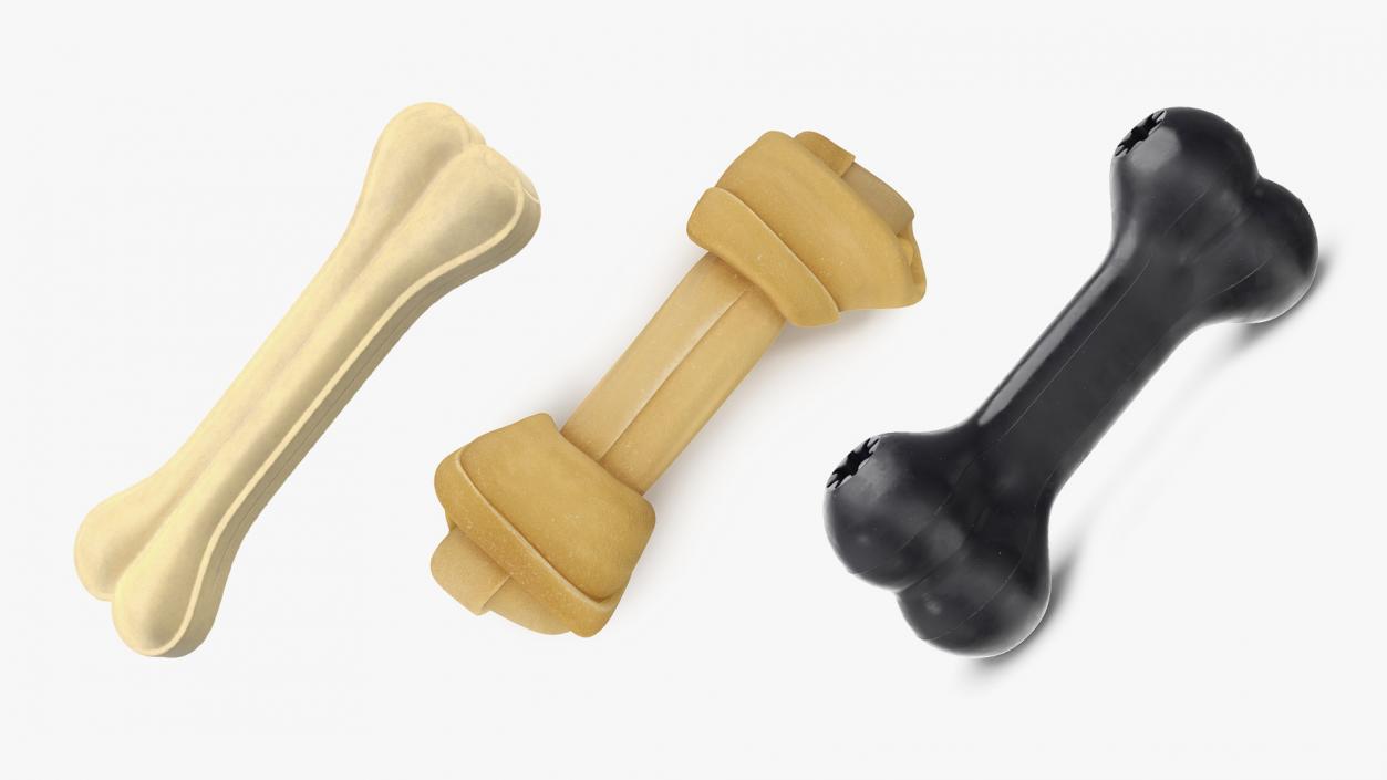 3D model Dog Chew Bones Collection