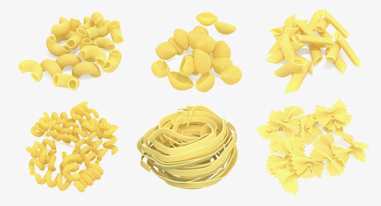 3D Italian Pasta Collection 4