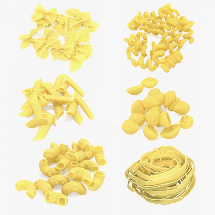 3D Italian Pasta Collection 4