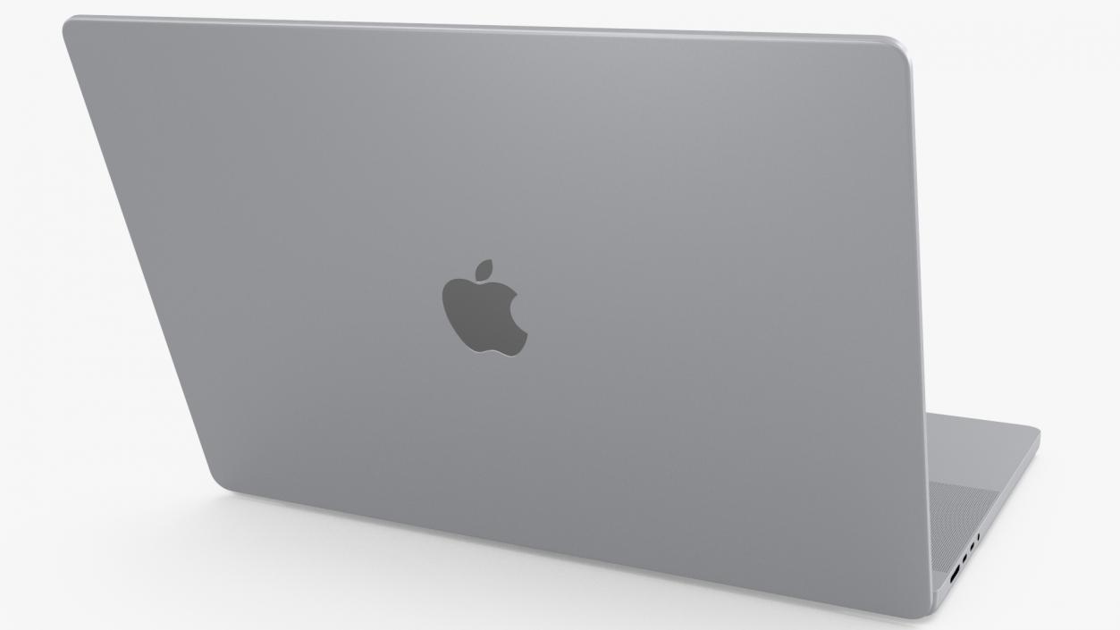 Apple MacBook Pro 16 inch Silver 3D