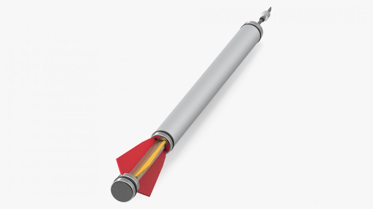 3D Aluminium Reusable Dart Syringe