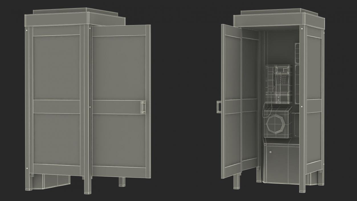 3D model Phone Booths Collection 2