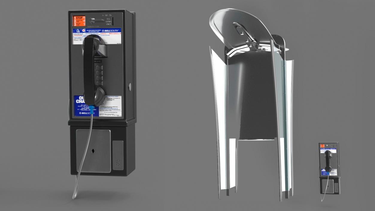 3D model Phone Booths Collection 2