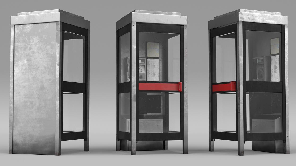 3D model Phone Booths Collection 2