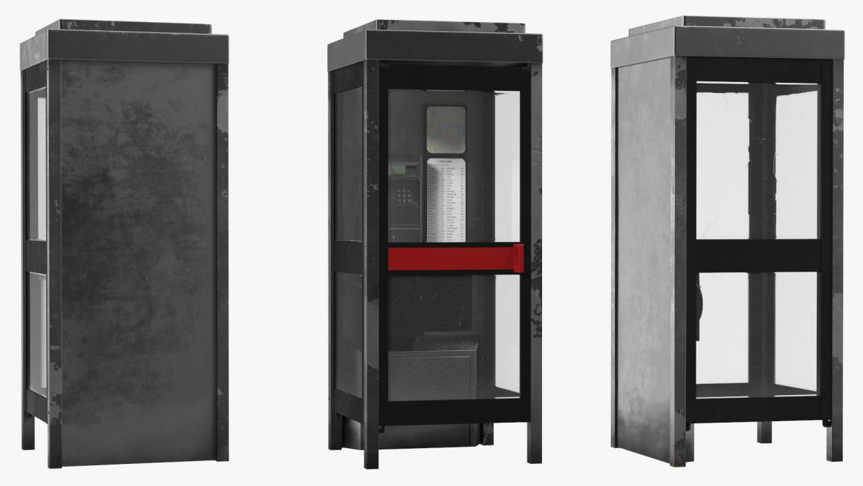 3D model Phone Booths Collection 2