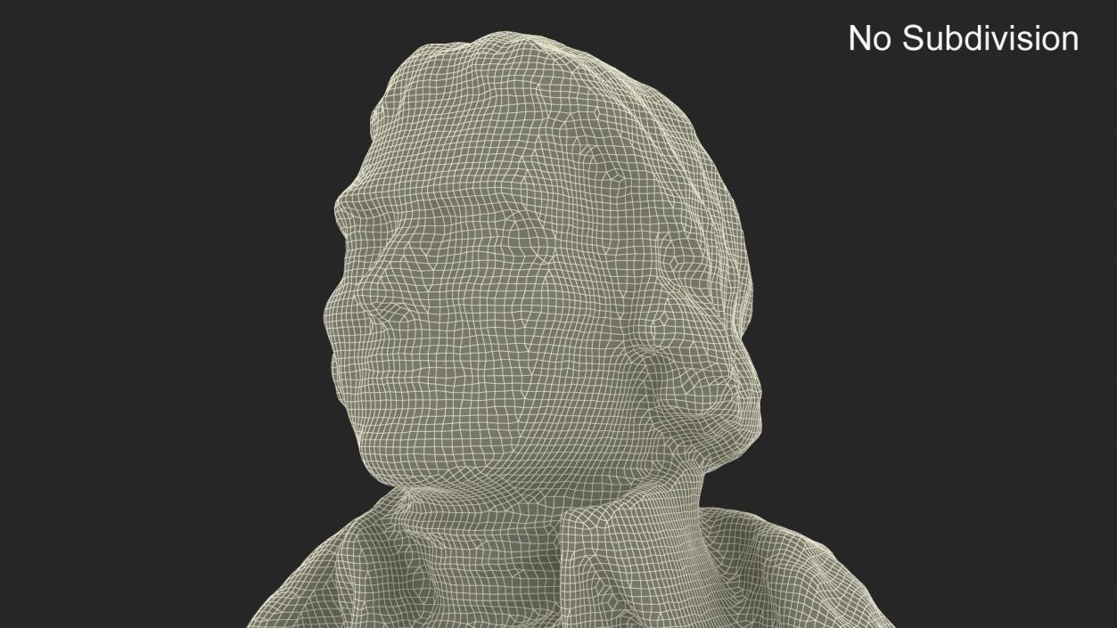 3D model Thomas Jefferson Statue 2