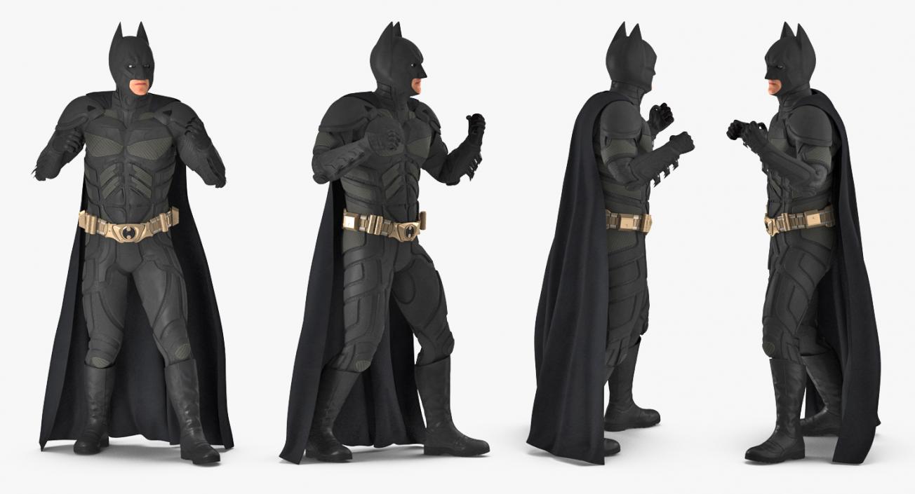 3D Batman Rigged model