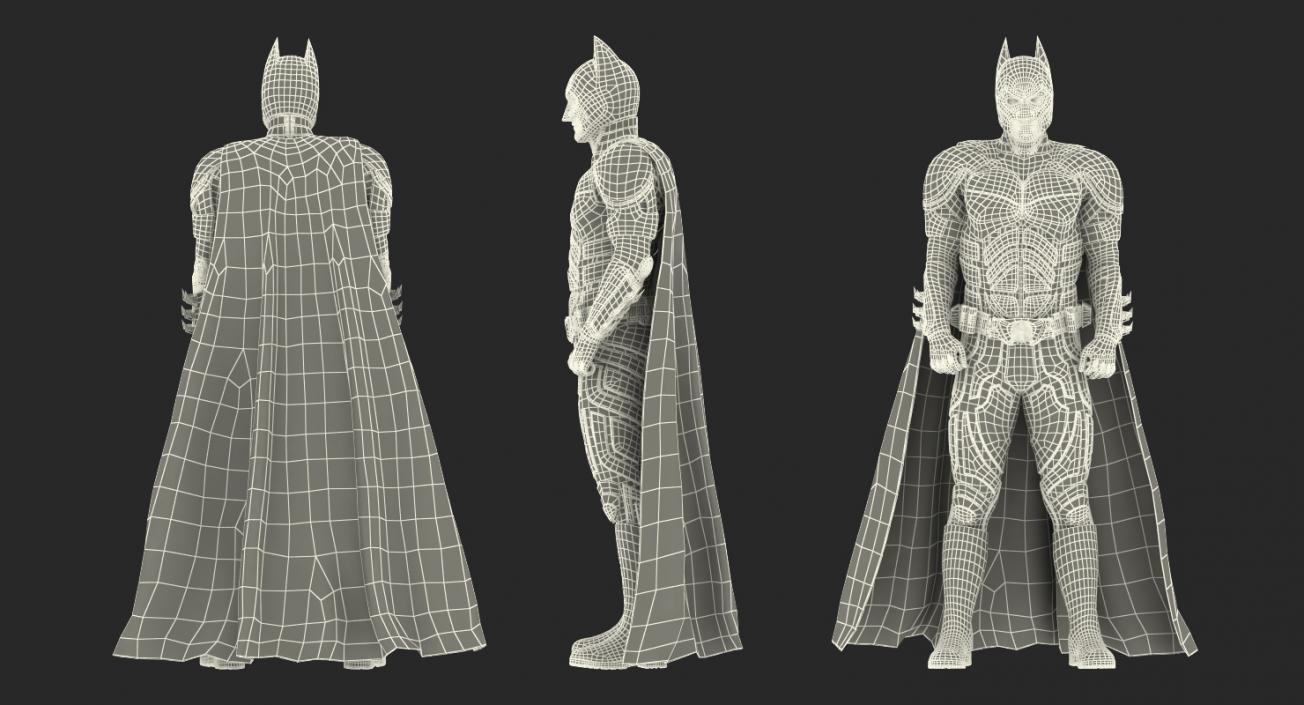 3D Batman Rigged model