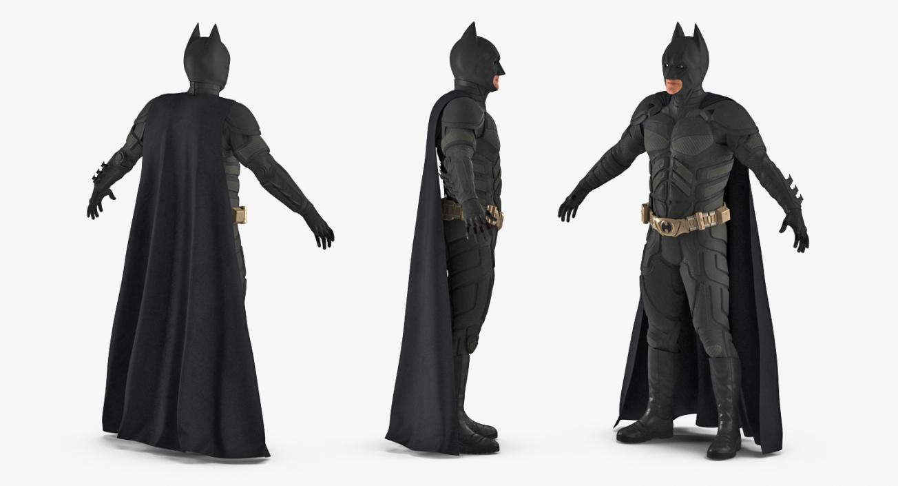 3D Batman Rigged model