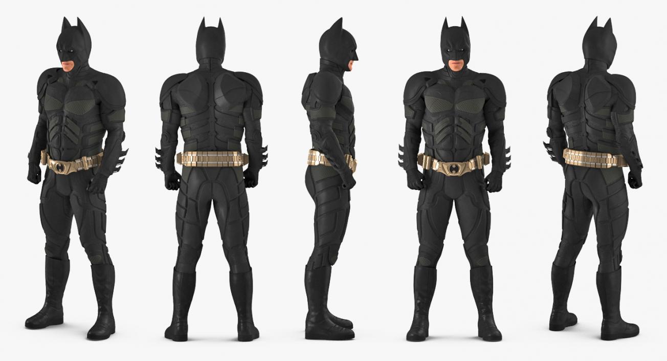 3D Batman Rigged model