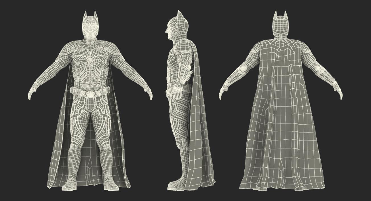 3D Batman Rigged model