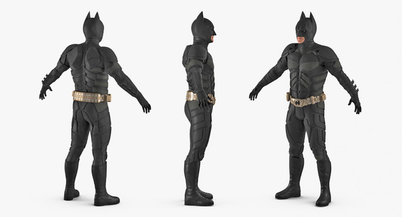 3D Batman Rigged model