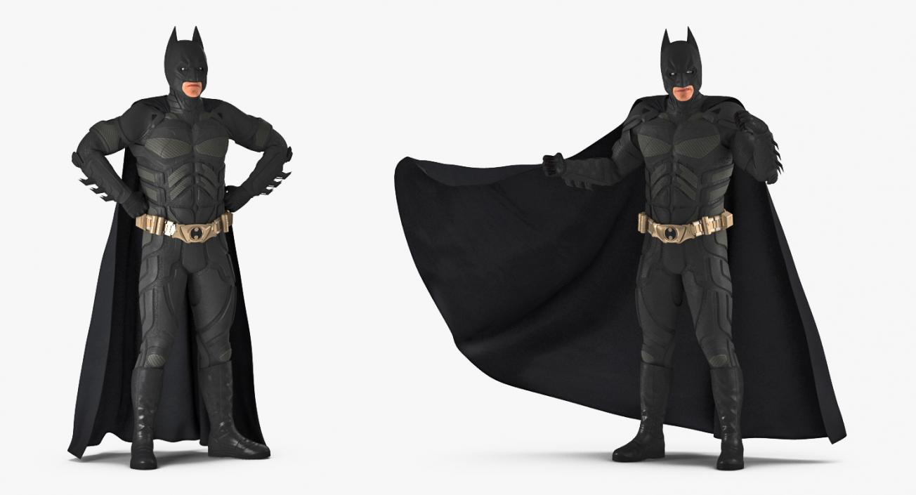 3D Batman Rigged model