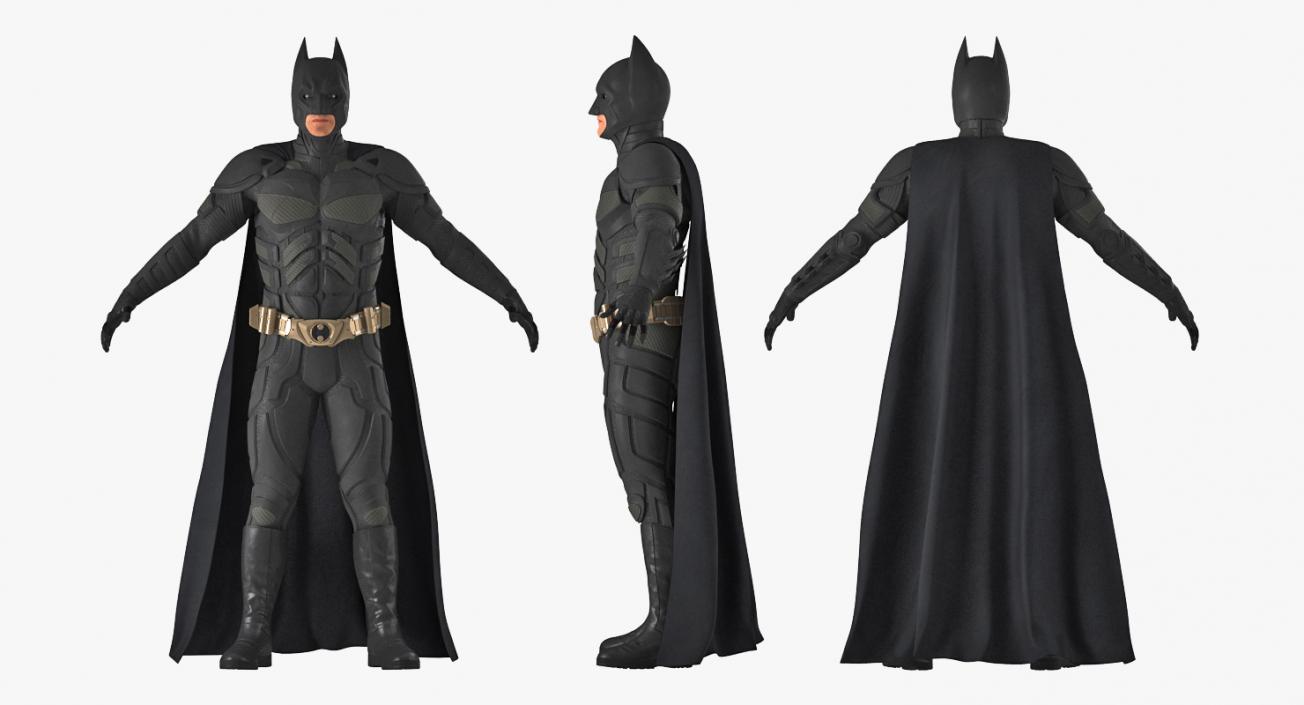 3D Batman Rigged model