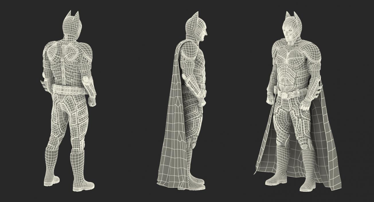 3D Batman Rigged model