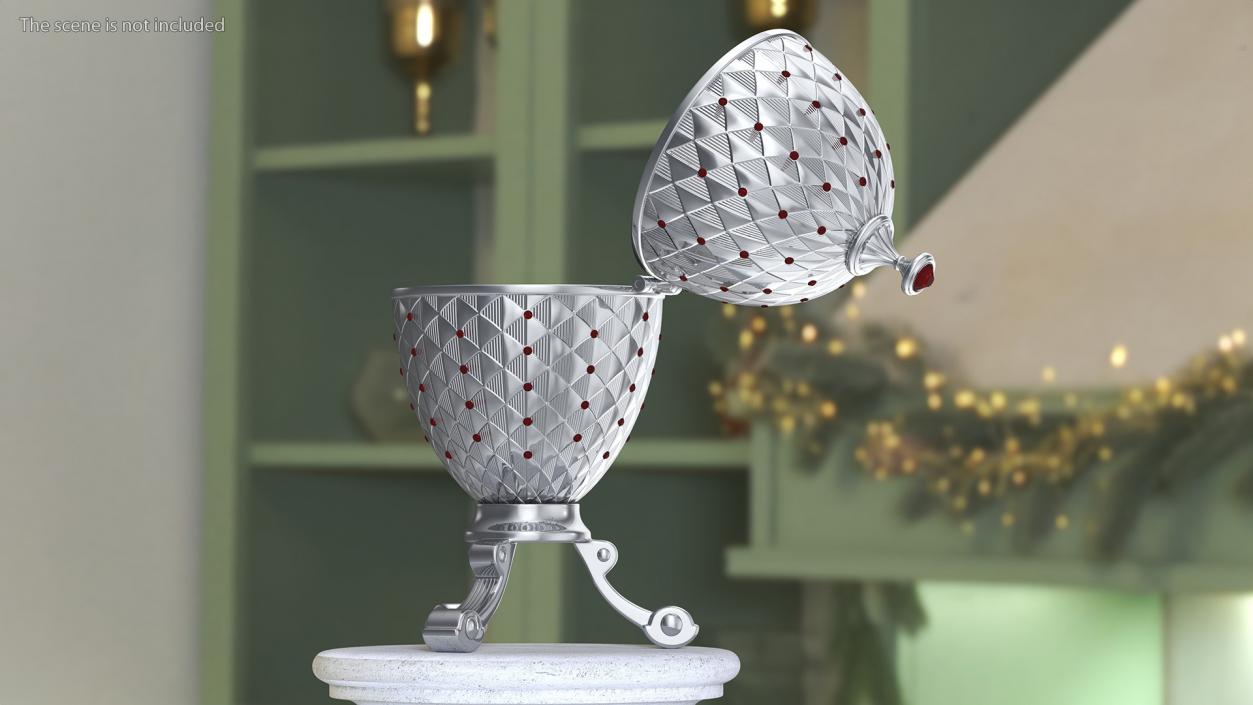 3D Faberge Eggs Collection model