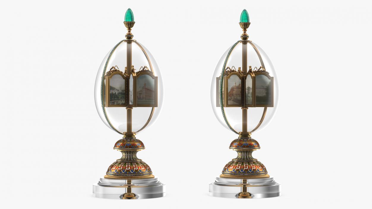 3D Faberge Eggs Collection model