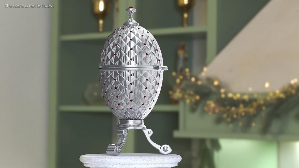 3D Faberge Eggs Collection model