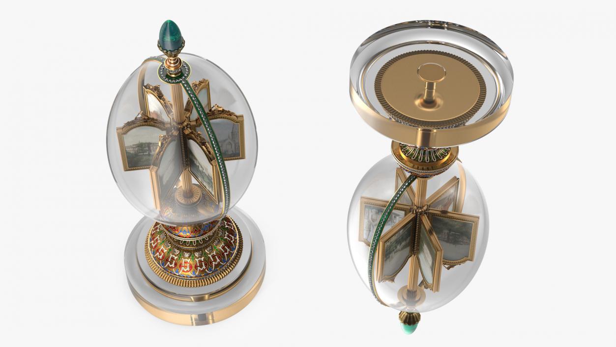 3D Faberge Eggs Collection model