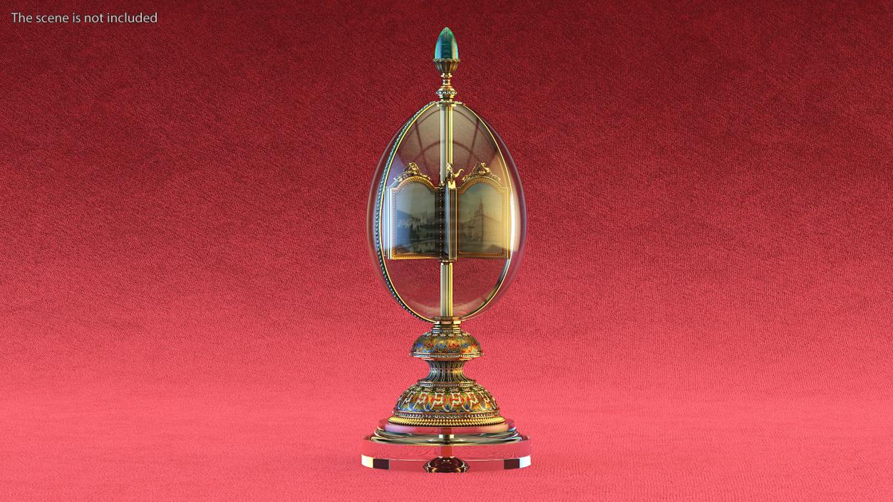 3D Faberge Eggs Collection model