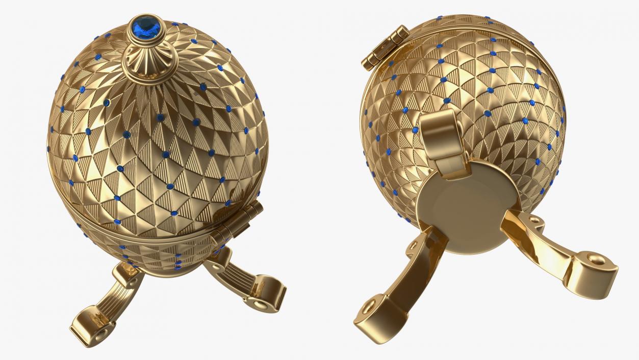 3D Faberge Eggs Collection model