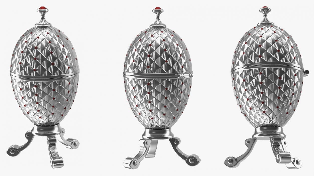 3D Faberge Eggs Collection model