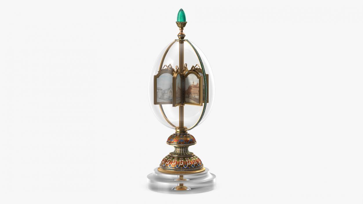 3D Faberge Eggs Collection model