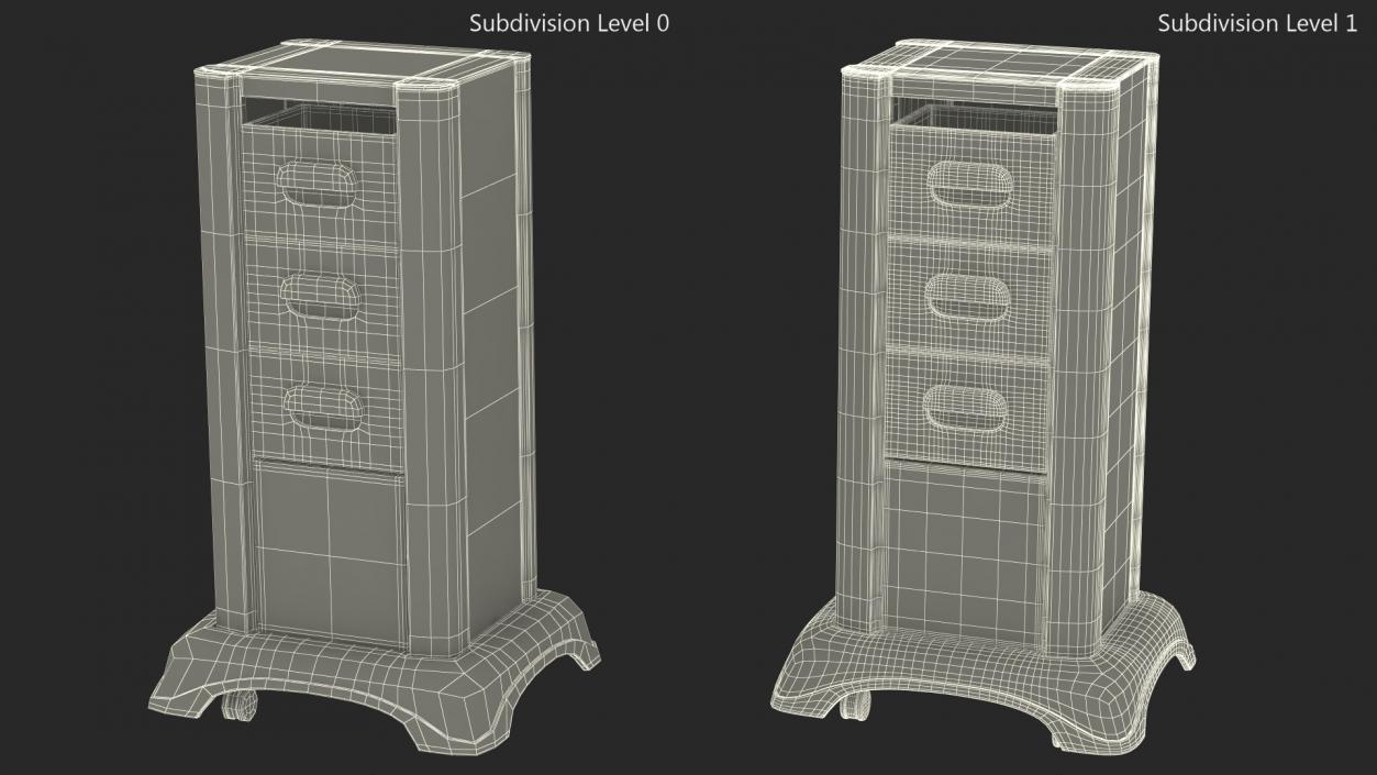 Storage Cart 3D