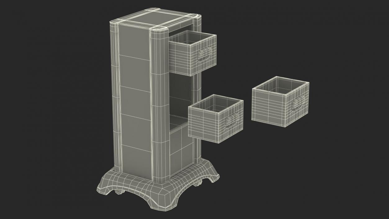 Storage Cart 3D