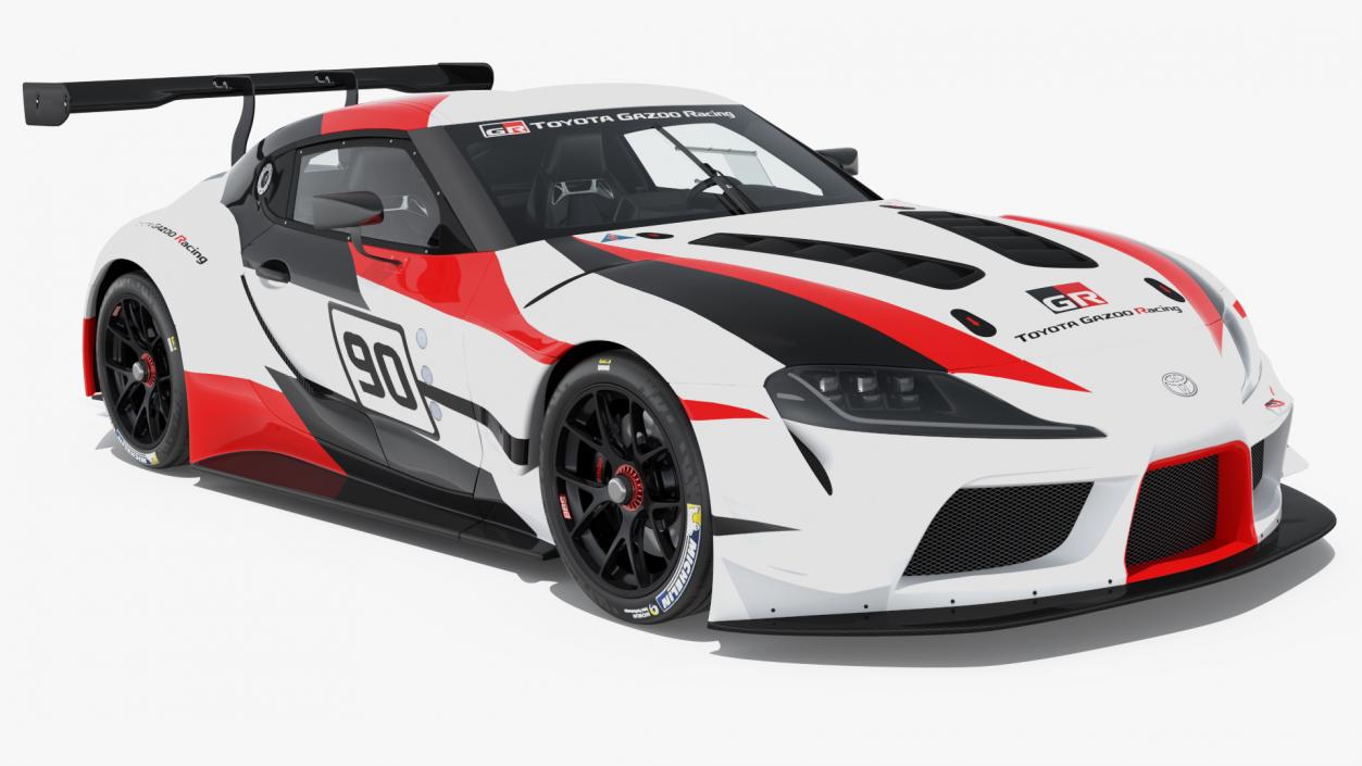 Toyota Supra Gazoo Racing Concept Simple Interior 3D model