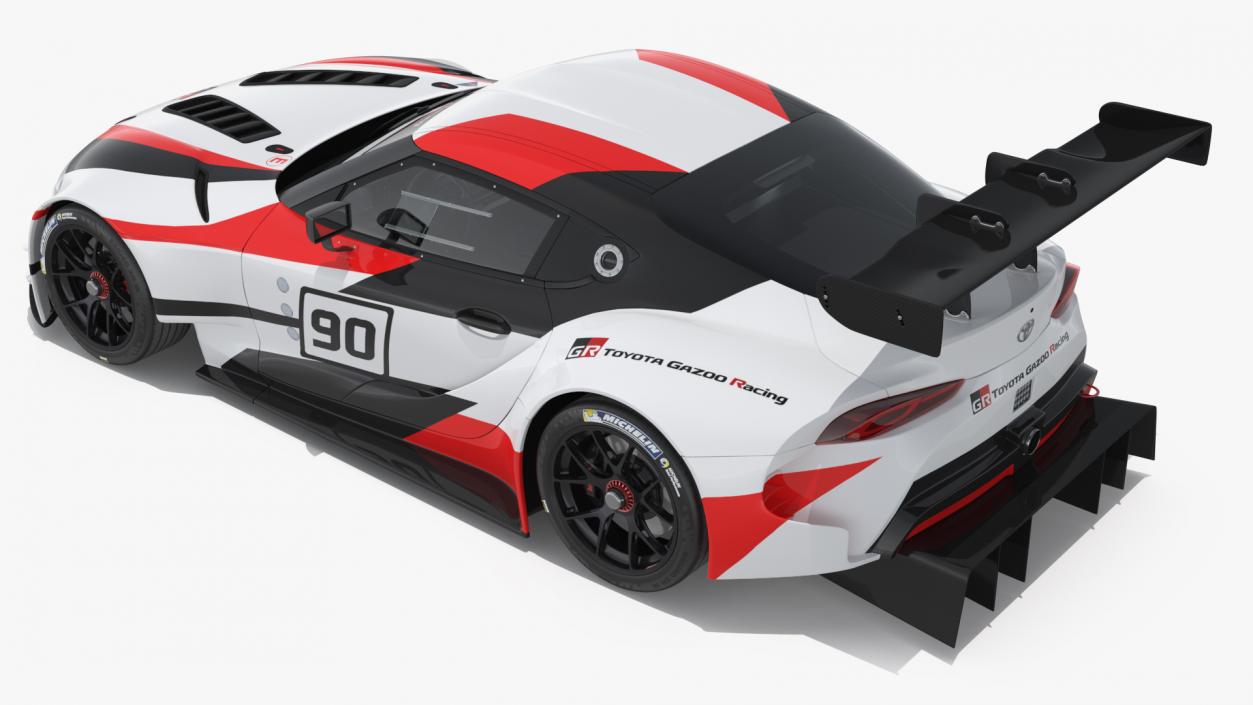 Toyota Supra Gazoo Racing Concept Simple Interior 3D model